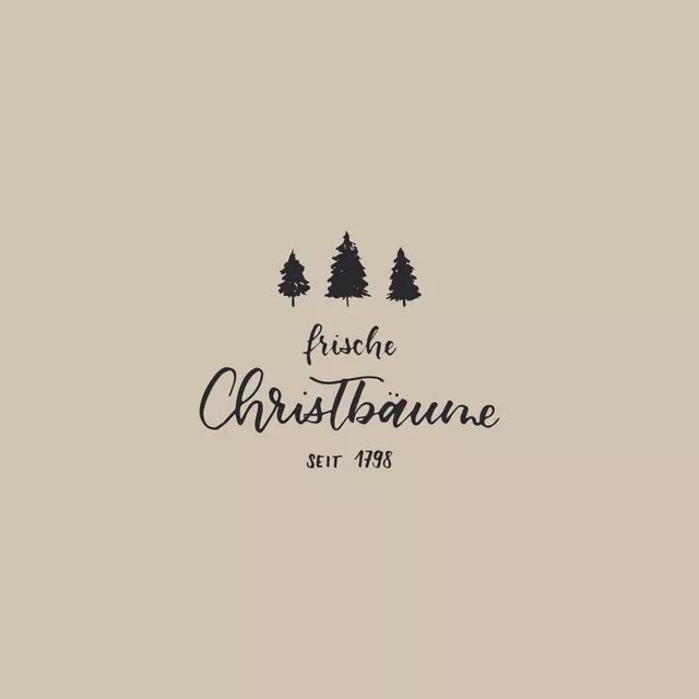 Sitzkissen Frische Christbäume fog