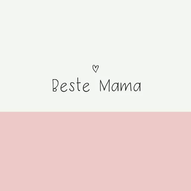 Geschirrtücher Beste Mama halb rosa