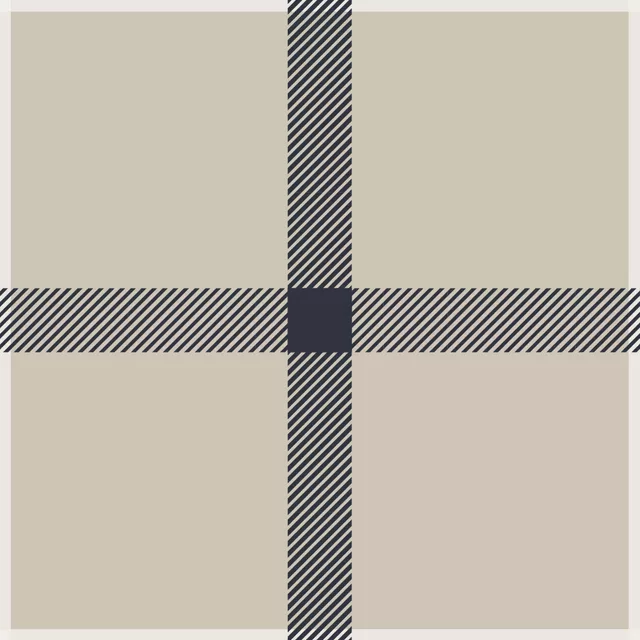 Tattersall Plaid cottage beige