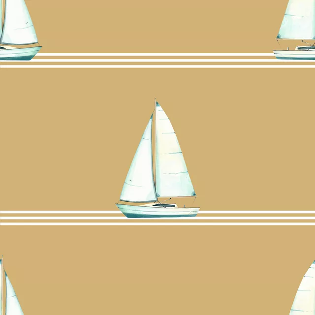 Kleine Segelyacht Rattan