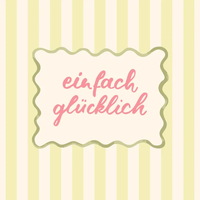 einfach glücklich gelb