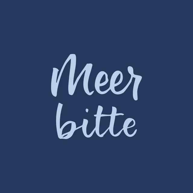 Meer bitte navy blau