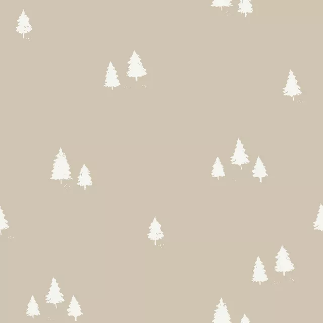 Bodenkissen Wintertrees light fog