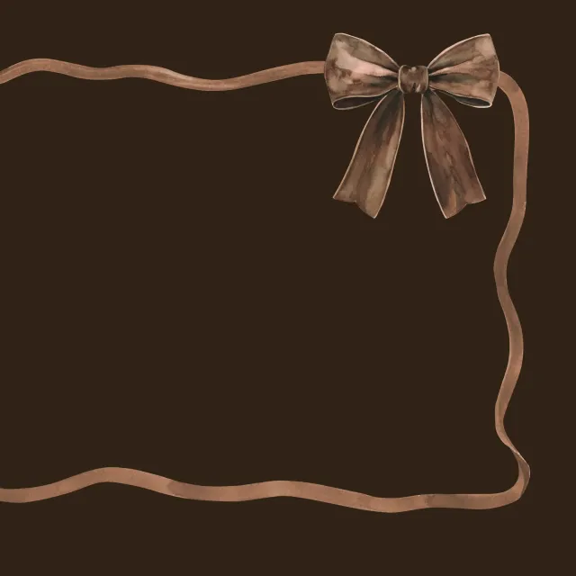 Tischset mocha braun