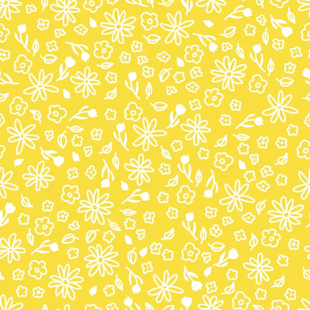 Liberty Sommerblümchen Gelb