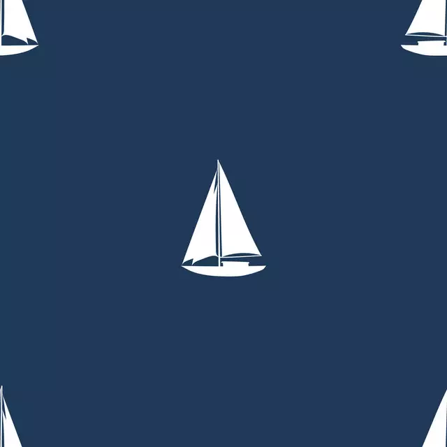 Segelboot navy