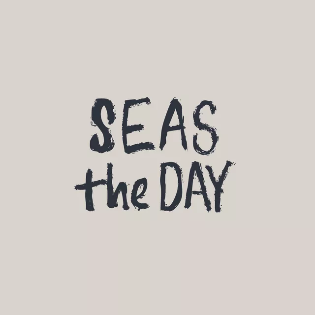 Kissen Seas the Day beige