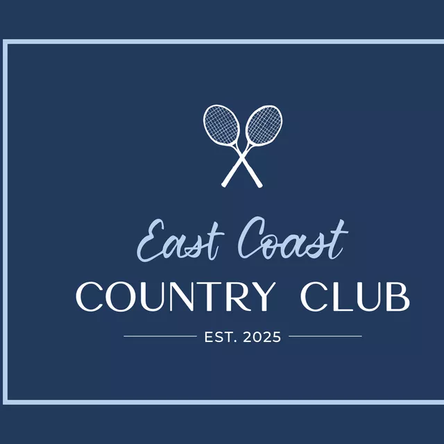 Tischset Country Club navy blau
