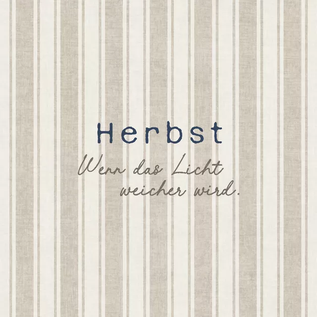 Kissen Herbst gestreift Textur