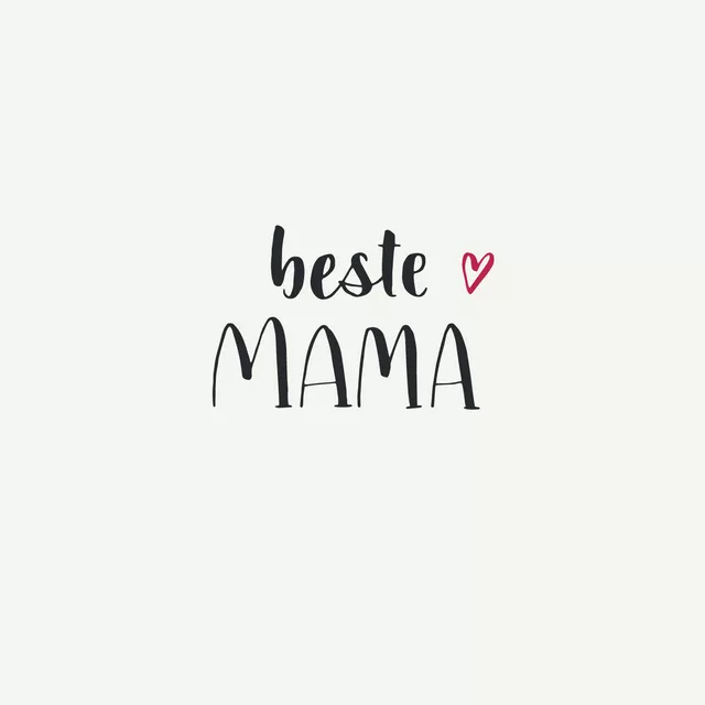 Geschirrtücher Beste Mama offwhite