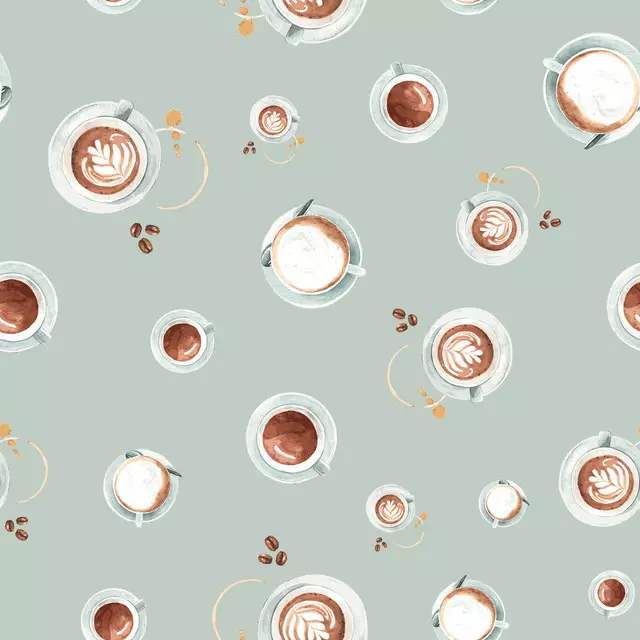 Tischdecke Kaffee IV