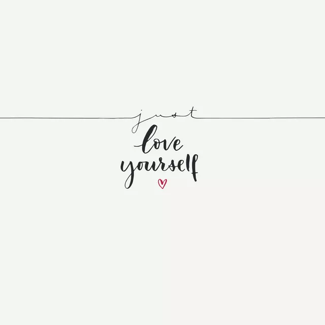 Tischset Just Love Yourself