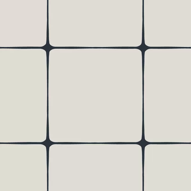 Kissen Kachel Karo grau beige