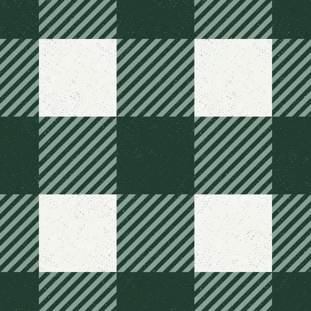 Tischläufer Christmas Check grün