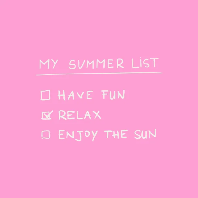 Kissen My Summer List