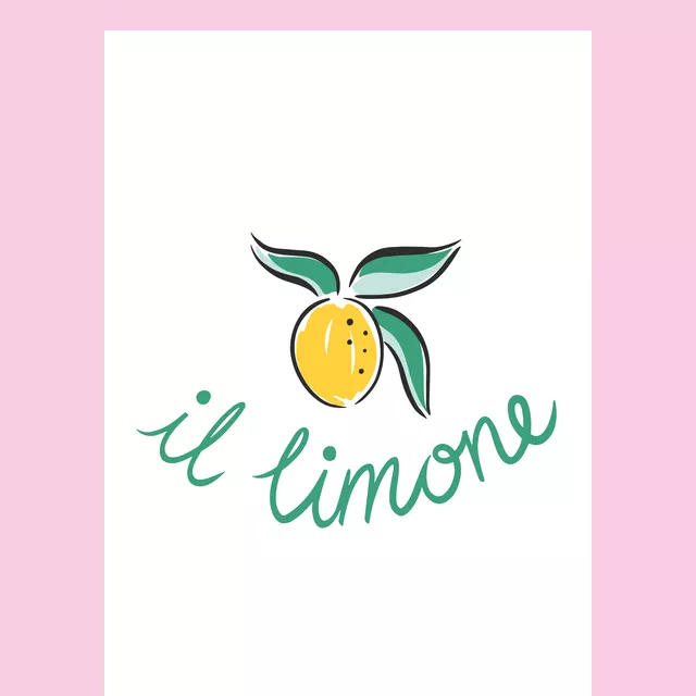 Geschirrtücher il limone - pink