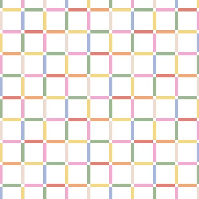 Bettwäsche Karomuster bunt