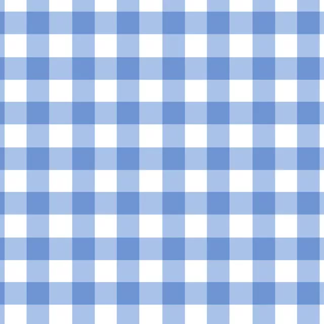 Bettwäsche Karo Blau Weiss