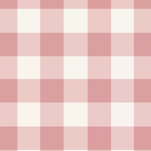 Kissen Gingham Altrosa