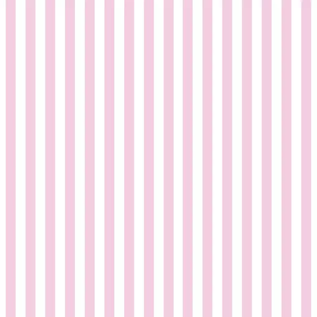 Tischdecke Streifen rosa weiß