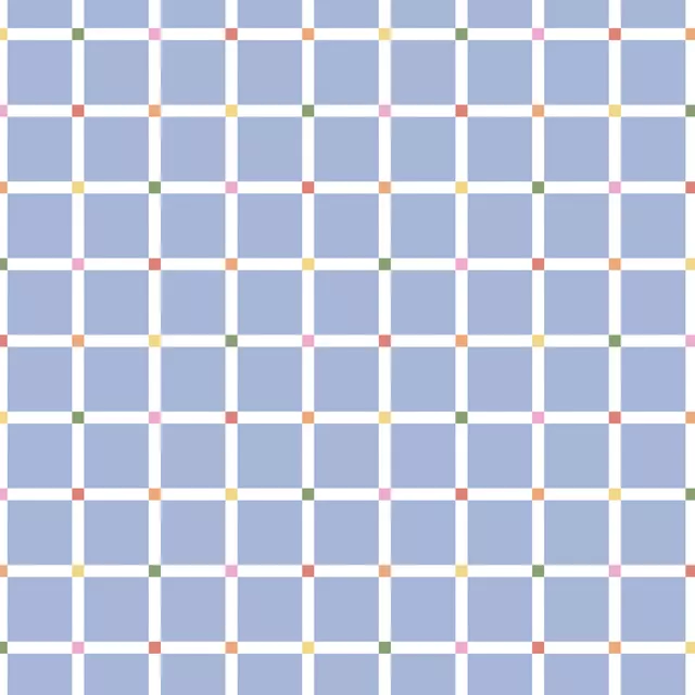 Bettwäsche Karomuster blau