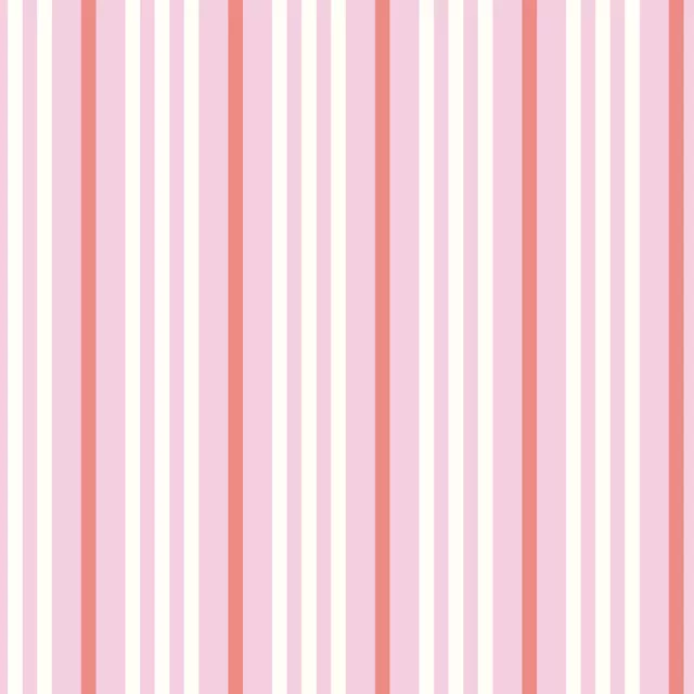 Kissen Pink Hamptons summer stripes