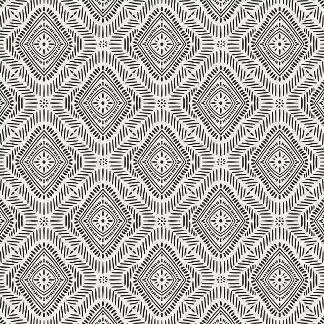 Servietten Boho Medallion Black