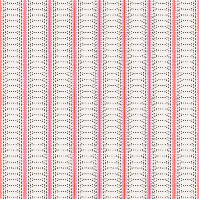 boho summer stripe pink