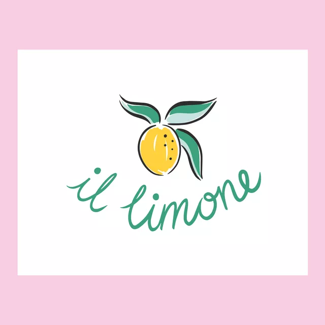Tischset il limone - pink
