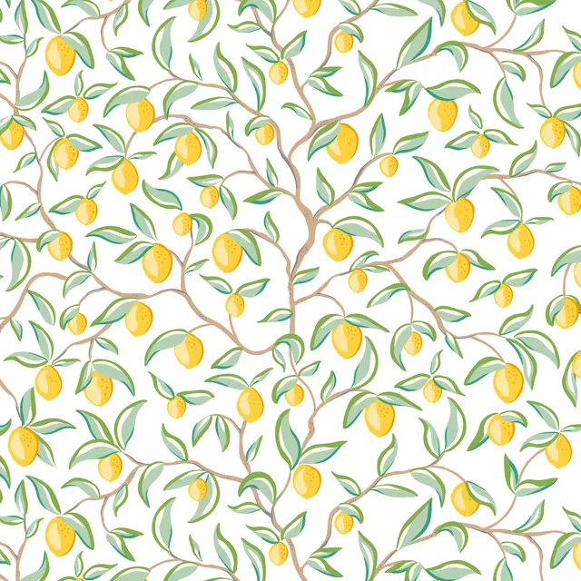 Bodenkissen lemon branches