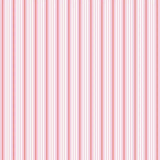 Pink Hamptons summer stripes