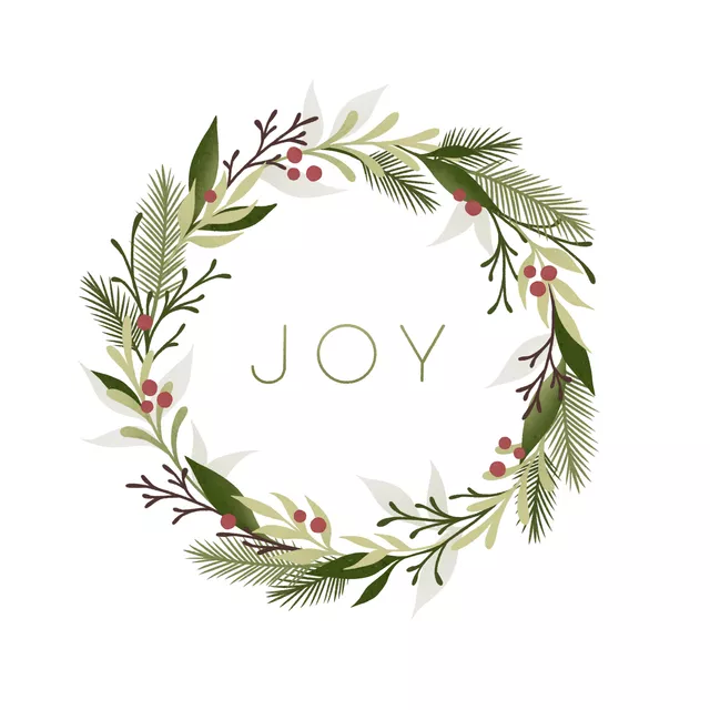 Servietten Wreath Joy