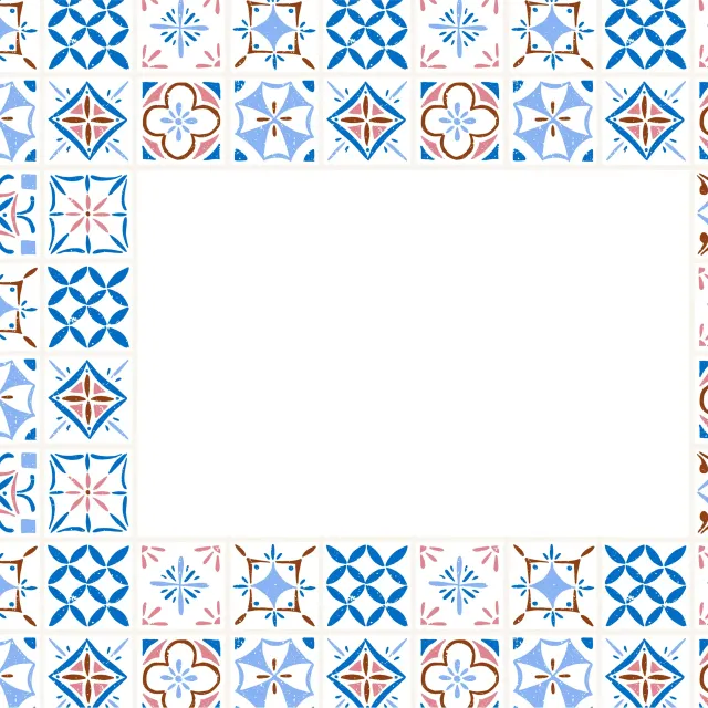 Tischset Azulejos