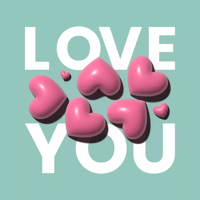 Kissen Love you