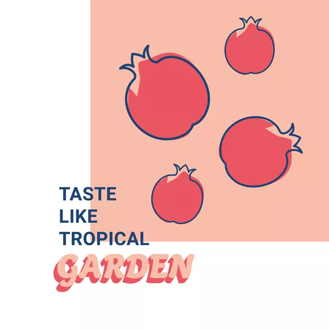 Servietten Tropical Garden