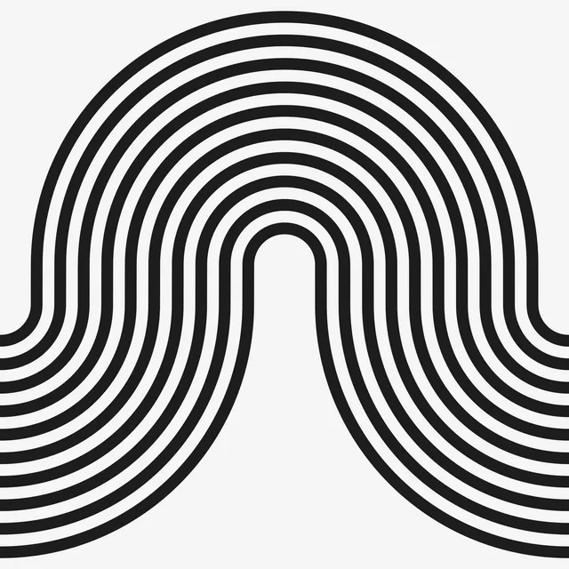 Bankauflage Black Waves