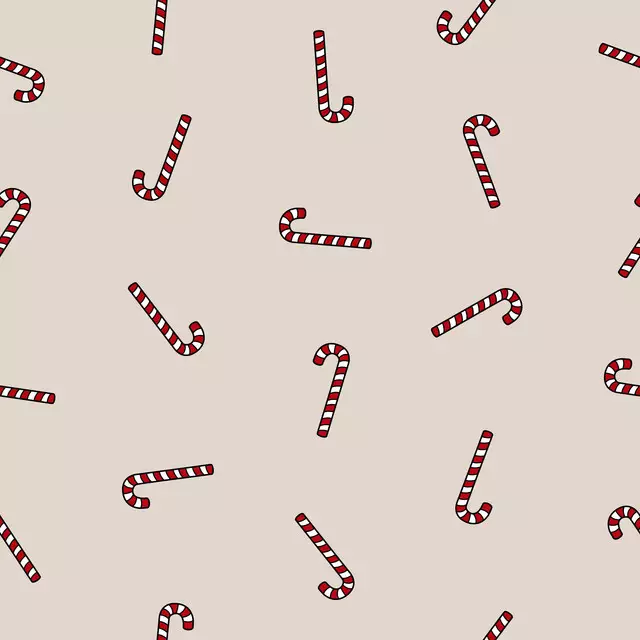 Geschirrtücher Christmas Candy Canes