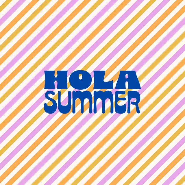 Tischset hola summer stripes