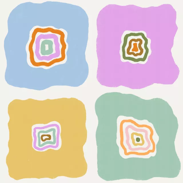 Retro Flower Summer
