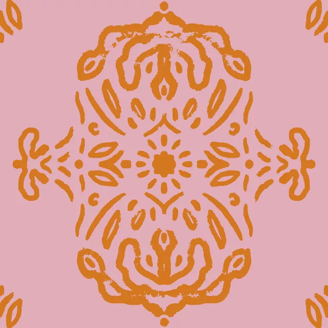 Servietten Damask Pink