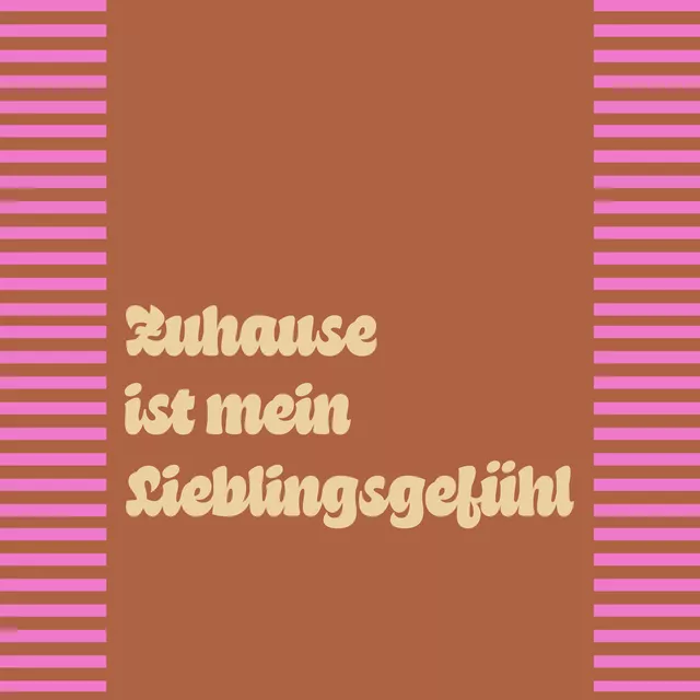 Kissen Zuhause Pink