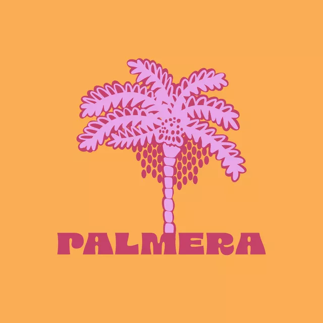 Kissen palmera orange