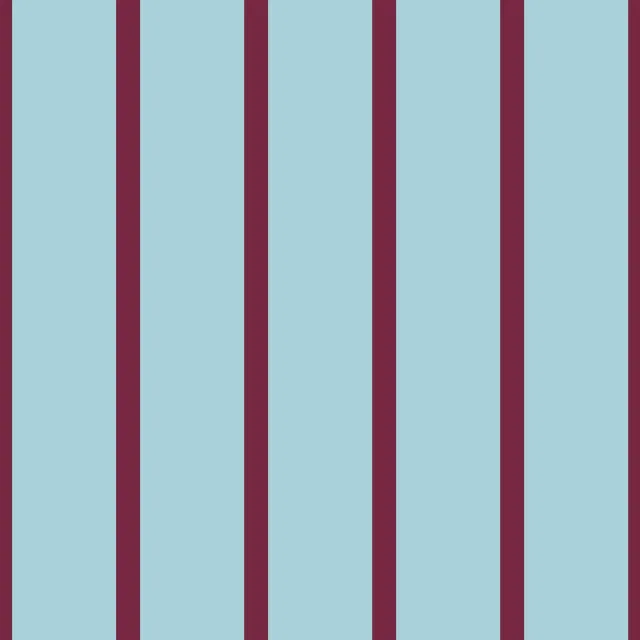Mahagony blau Nadelstreifen