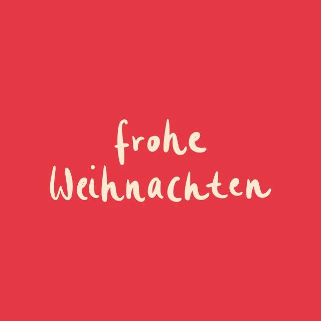 Kissen Frohe Weihnachten