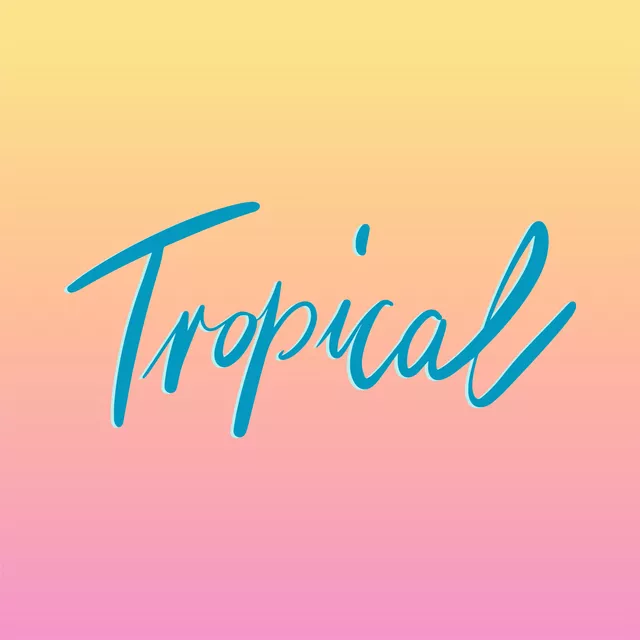 Tischset Tropical
