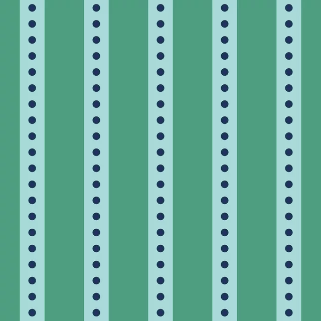 Kissen Streifen mit Dots