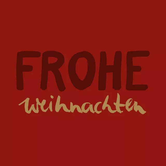 Tischset Frohe Weihnachten