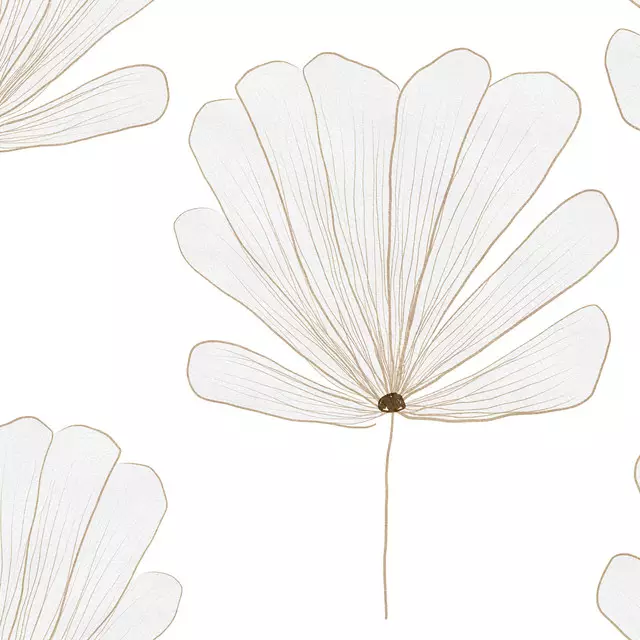 Kissen Blossoms white