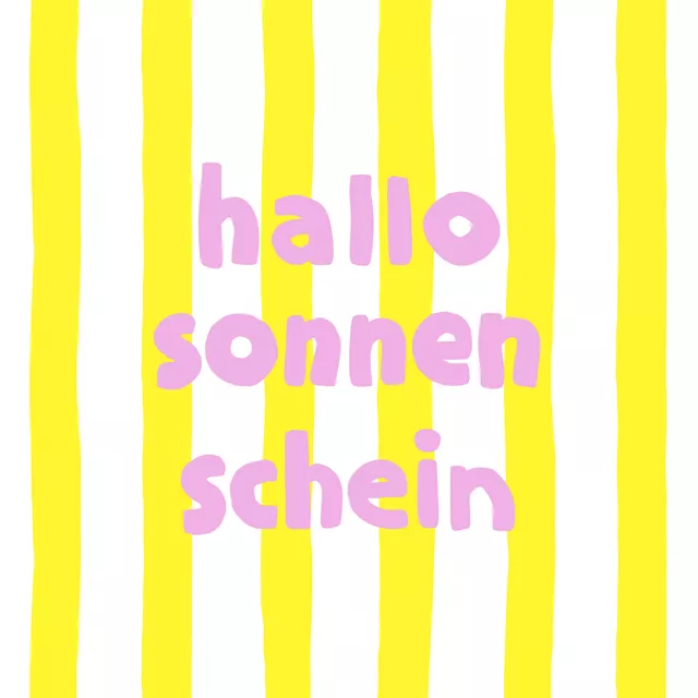 Kissen Hallo Sonnenschein