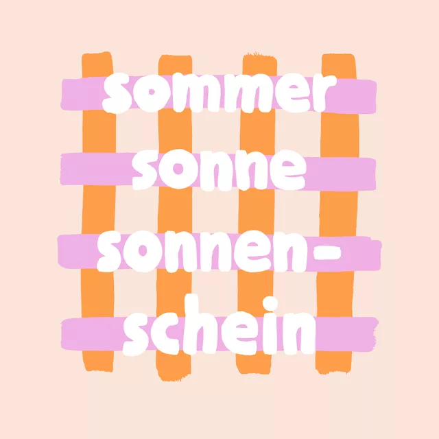 Kissen Sommer Sonne Sonnenschein